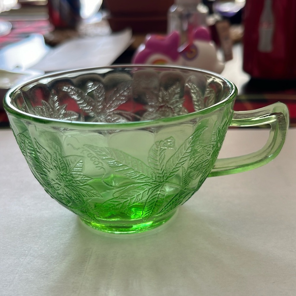 Depression glass Cup